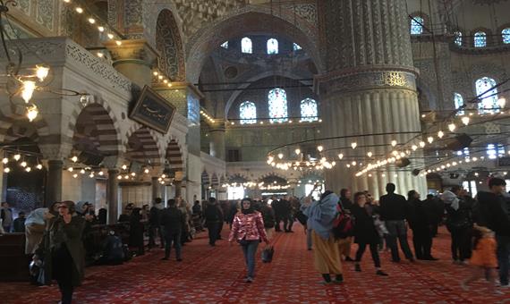 藍色清真寺 Sultanahmet Camii