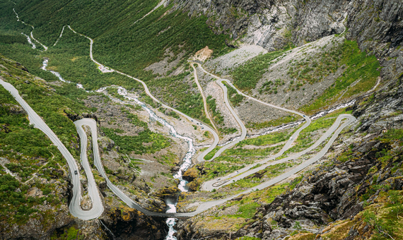 北歐最美的一條公路 - 黃金之路 Golden Route