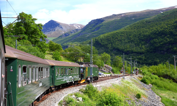 挪威縮影高山觀景火車 Norway in a nutshell