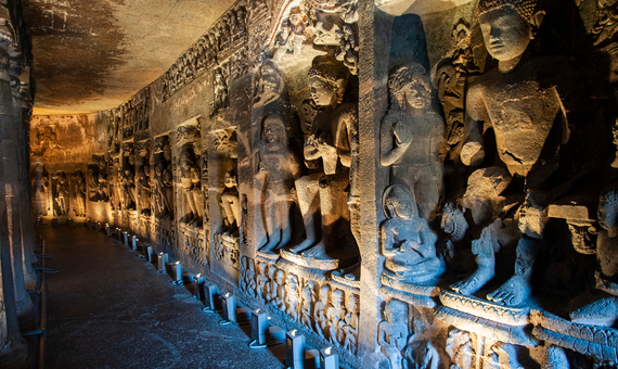 阿旃陀石窟 2 Ajanta Caves