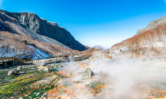 長白山溫泉群帶