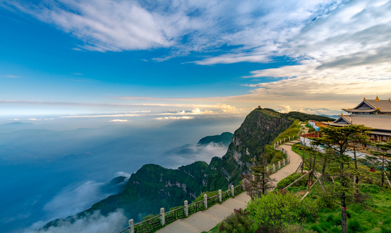 我行我素 素食旅遊 | 峨眉山~金頂(特別安排住金頂一晚)、樂山大佛、北山石窟、寶頂山石刻朝聖參訪團8日 BR(含地陪服務費/上網卡)