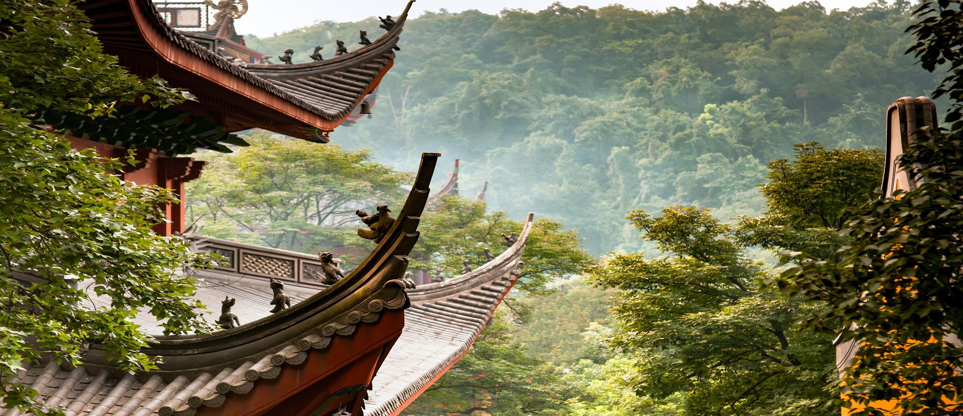 我行我素 素食旅遊 江南三大古剎~天台山國清寺.杭州靈隱寺.奉化雪竇寺.倉橋直街.南塘老街.船遊西湖5日朝聖行(含地陪服務費.上網卡.無購物有車購.)