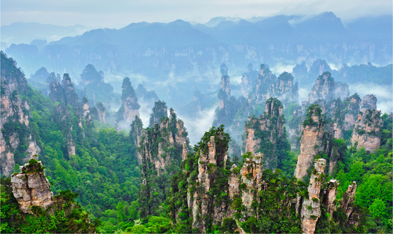 天子山