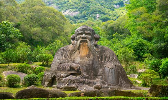 清源山老子雕像
