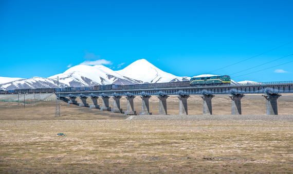 青藏鐵路高原風光