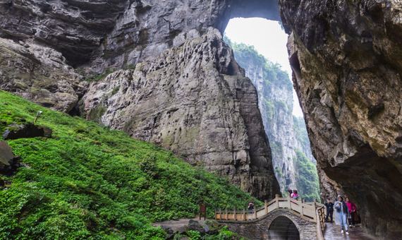 我行我素素食旅遊~重慶金佛山.天生三橋.長江索道.烏江畫廊自由行8日