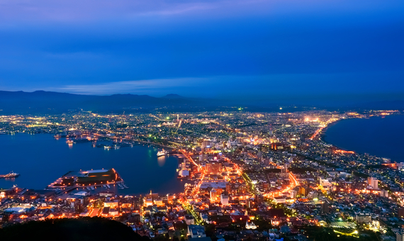 函館山夜景(含來回纜車)
