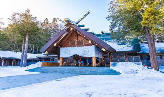 北海道神宮 (冬)