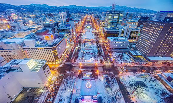 札幌火樹銀花白色燈節