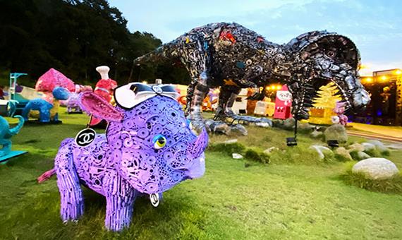 FE01鋼鐵藝術村(新興熱門打卡景點)