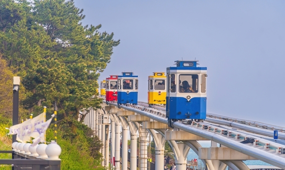 海岸天空膠囊列車(熱門IG打卡)