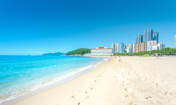 海雲台海濱