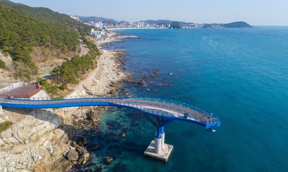 青沙浦踏石天空步道