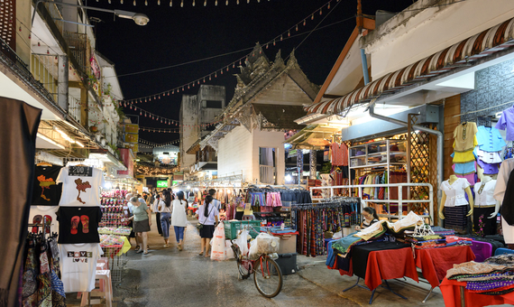 清萊夜市 Chiang Rai Night Bazaar