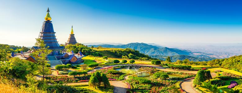 我行我素~素食旅遊 泰北6日素喜之旅 | 南奔復古火車、清萊三色廟、茵他儂國家公園、蘭谷莊園 (含導領服務費、網路卡)