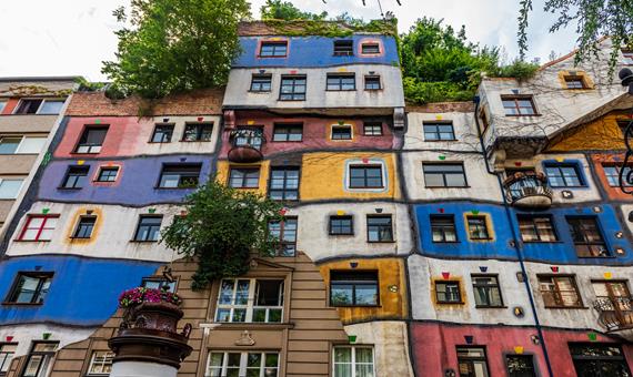 百水公寓 Hundertwasser Haus