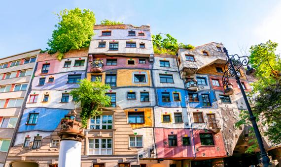 百水公寓 Hundertwasser Haus