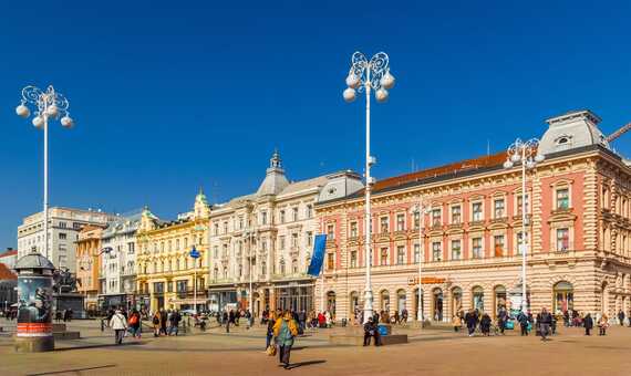 耶拉齊恰廣場 Ban Jelačić Square